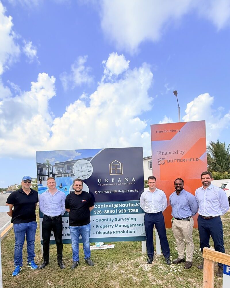 The Nautic team on site at Urbana, George Town