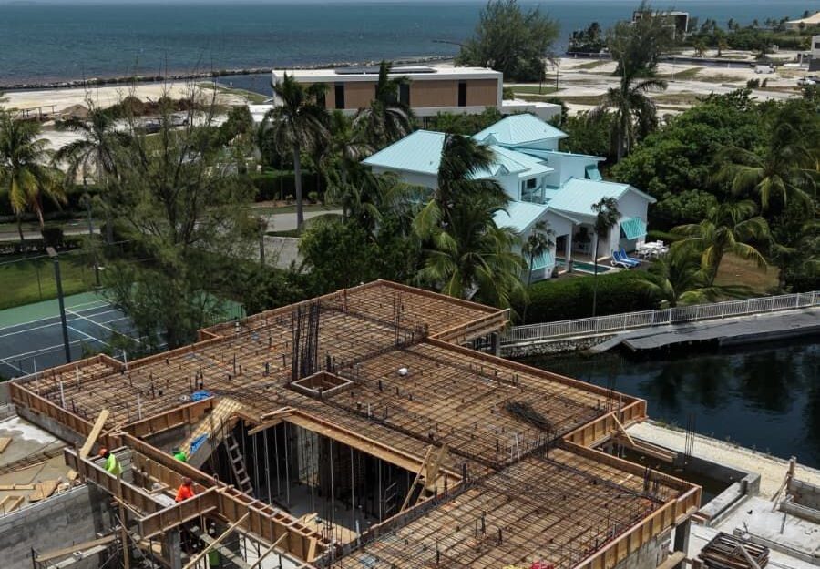 Marquise Drive private residence under construction, Grand Cayman