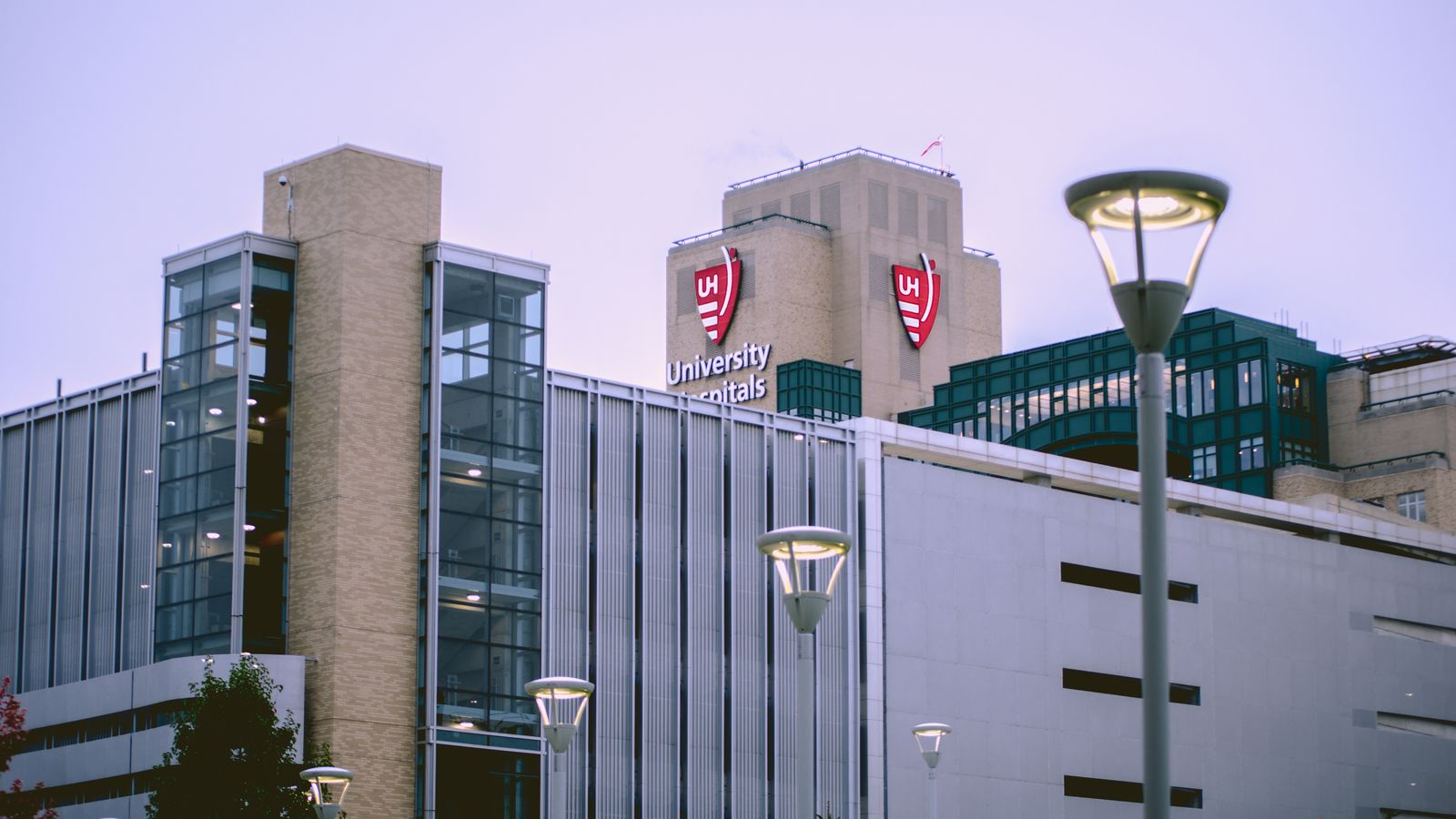 Hospital building exterior